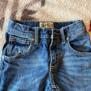 Boys Wrangler 20X size 11 slim blue jeans